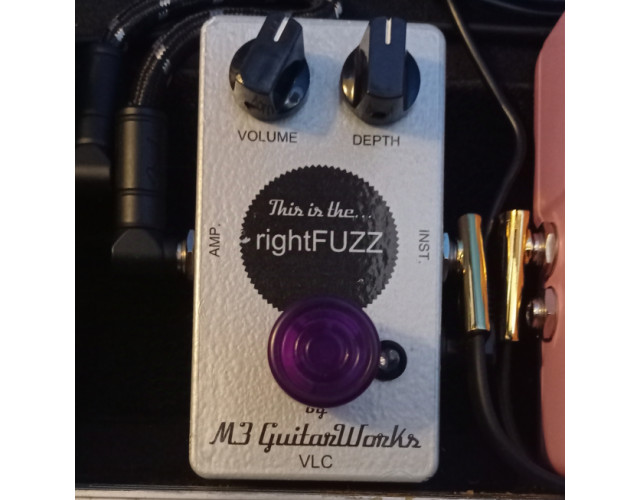 RightFuzz pedal boutique 3M guitarworks