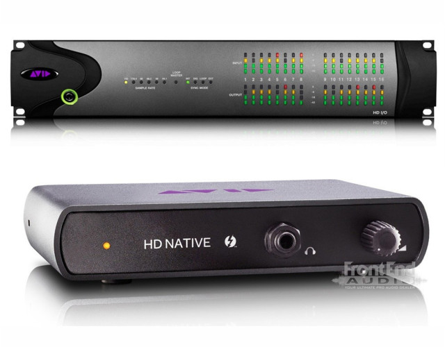 AVID 16X16 Analog.2 Convertidores al precio de uno más HD NativeThunderbolt