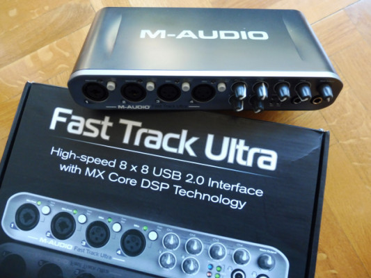 Interfaz M-Audio Fast Track Ultra USB