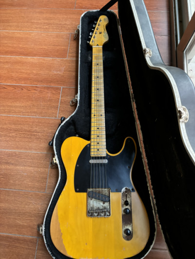 Vendo(460€)o cambio Telecaster Vintage icon v52 con mejoras