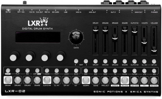 Erica Synths Drum Synthesizer LXR-02