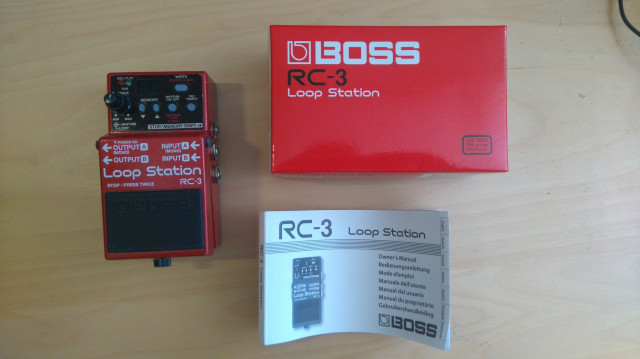 Boss rc-3 loop station