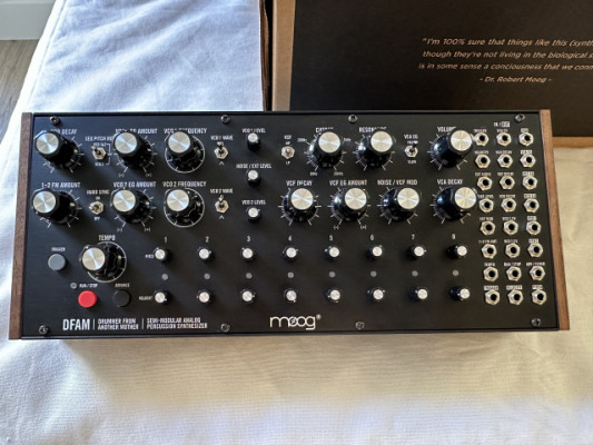 Moog DFAM con Knob Kit (cambio por intellijel metrópolix)