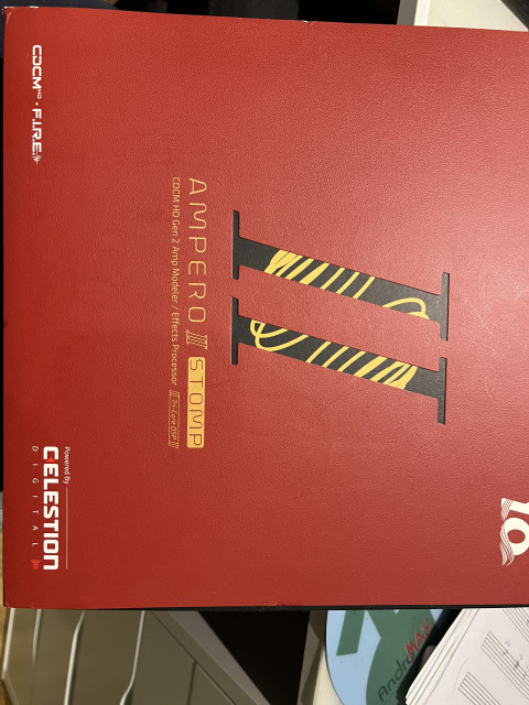 CAMBIO Hotone ampero 2 limited Cambio hx effects