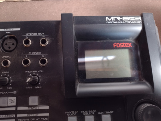 fostex mr8 hc grabador multipistas digital