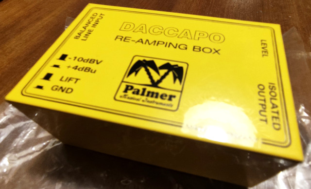 Palmer Daccapo (reamp box)