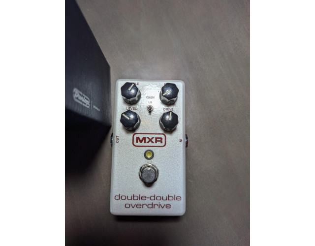 o Cambio MXR double double Drive con Caja (2 overdrive en uno TS/OCD)