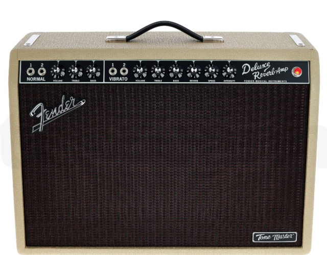 Fender Deluxe reverb tone master cream