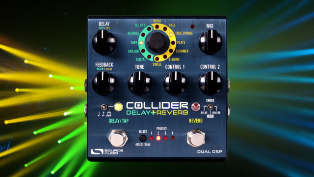 Source Audio Collider Delay/Reverb Pedal