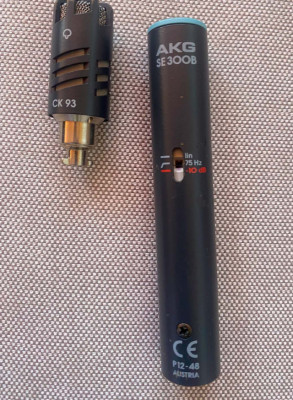 Micrófono AKG SE300B con cápsula CK93