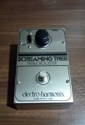 Pedal Electro Harmonix Screaming Tree Treble Booster de los 70