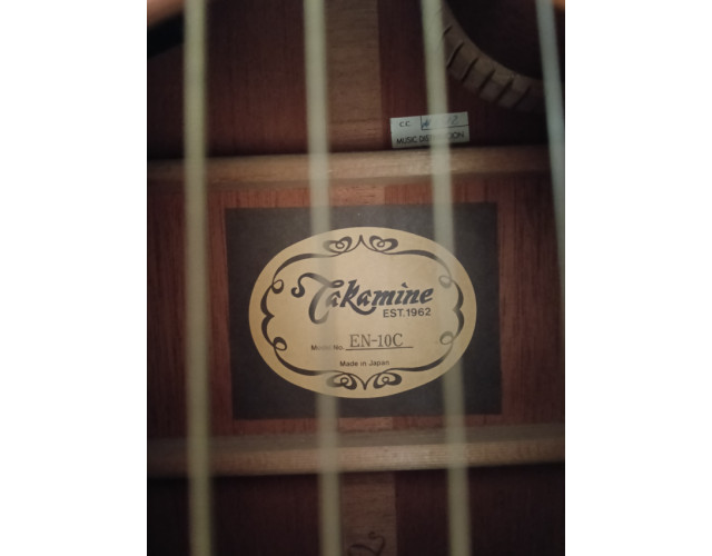 Guitarra Takamine En 10c