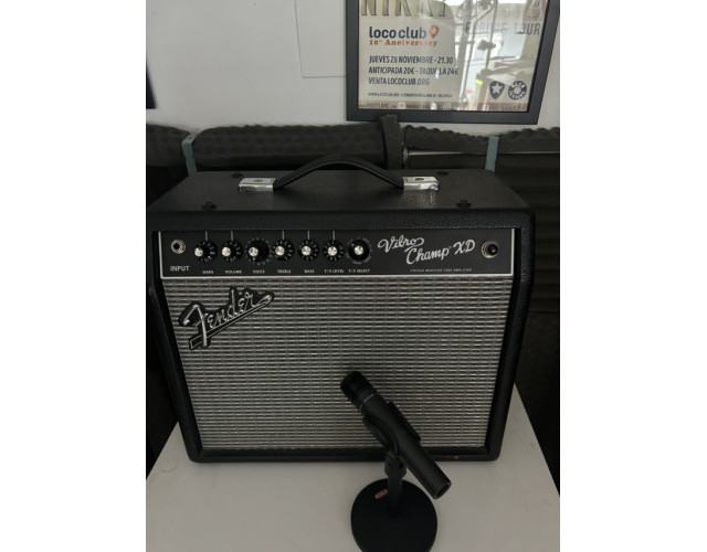 Fender Vibro Champ XD 5wat válvulas x Cube Street