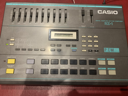 Casio RZ1 Drum Machine - Custom firmware 2.0 (OJO, leer descripción)