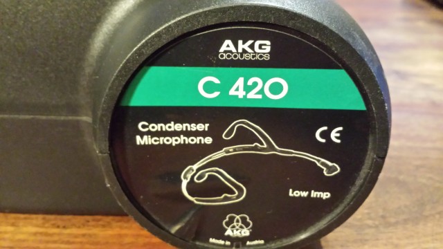 AKG C 420 Headset Condenser Microphone