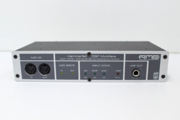 RME Multiface, Tarjeta de sonido - Conversor 8 in/8 out. 2 unidades