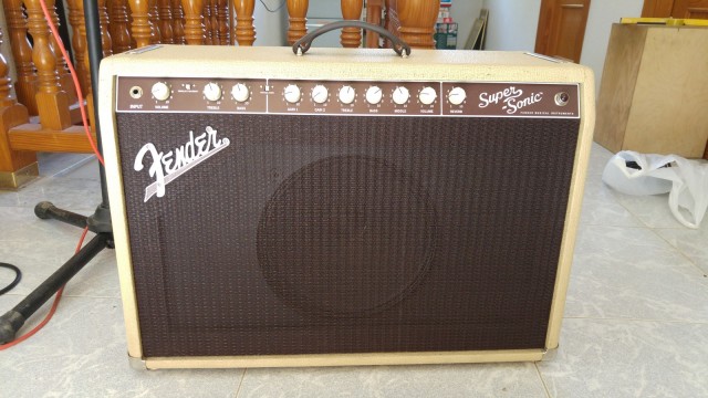 Fender Supersonic 60 Blonde Combo (RESERVADO)
