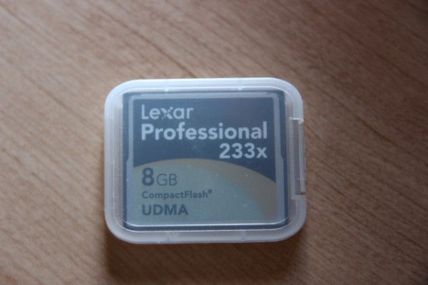 Tarjeta Compact Flash Lexar 8GB 233X