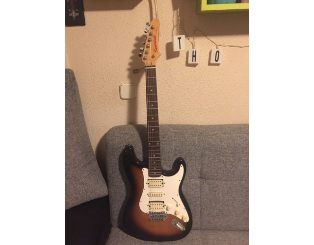 Guitarra Samick tipo Strato