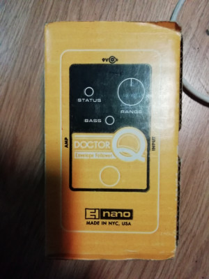 Pedal EHX Doctor Q auto wah