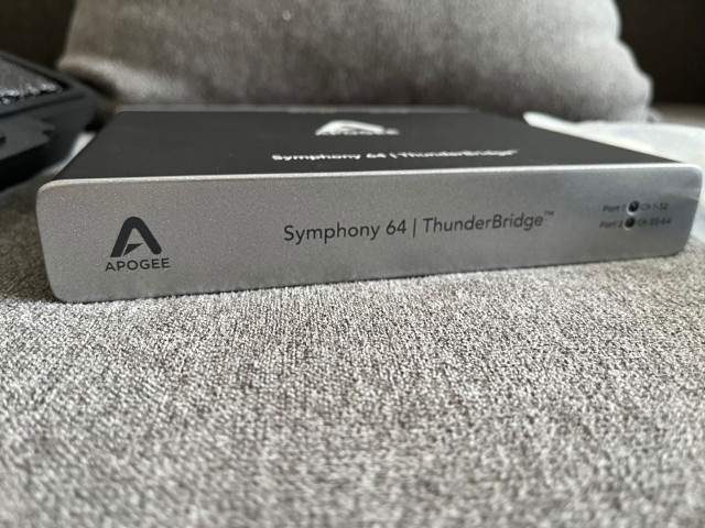 Apogee Thunderbridge + 2x X-Symphony cards