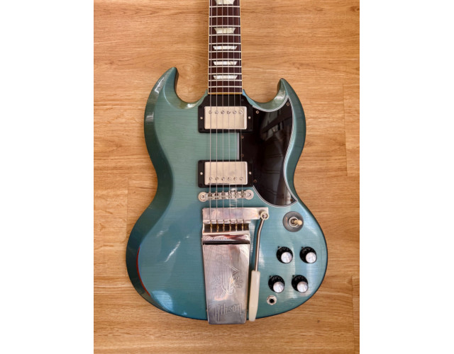 Gibson Custom Shop 1964 SG Standard Murphy Lab – Pelham Blue Light Aged