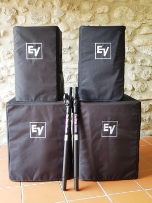 Pack Electrovoice - EV ELX 112P + EV ELX 118P