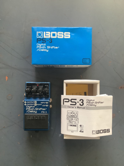 BOSS Pedal Pitch Shifter / delay PS-3
