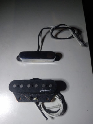 Pastillas Telecaster Roswell (puente y mastil)