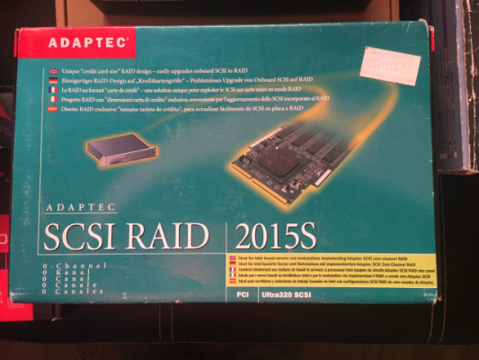 Tarjeta Adaptec SCSI RAID 2015S