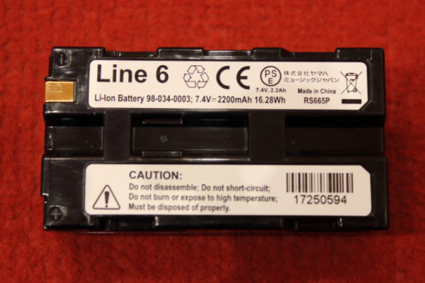 Bateria Line6 JTV BA12