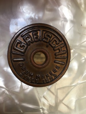 Caja Gretsch Round Badge años 60