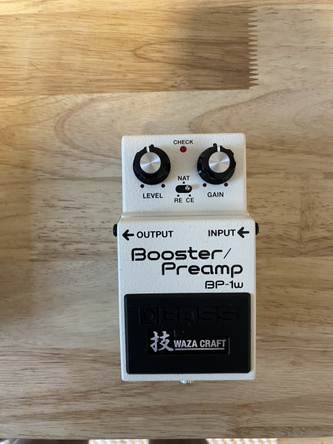 Boss BP-1w Booster/Preamp Waza (Envío incluido)