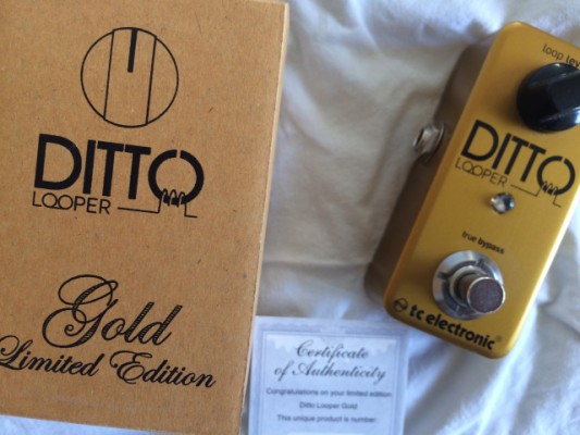 Tc electronic ditto looper gold edition
