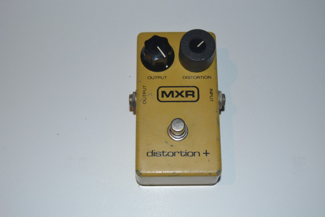 MXR Distortion + (Block edition) 1980 ORIGINAL