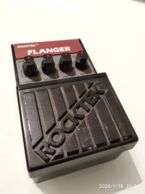 Pedal efecto guitarra ROCKTEK FLANGER
