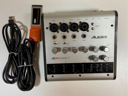 Interfaz de audio Alesis io14 firewire