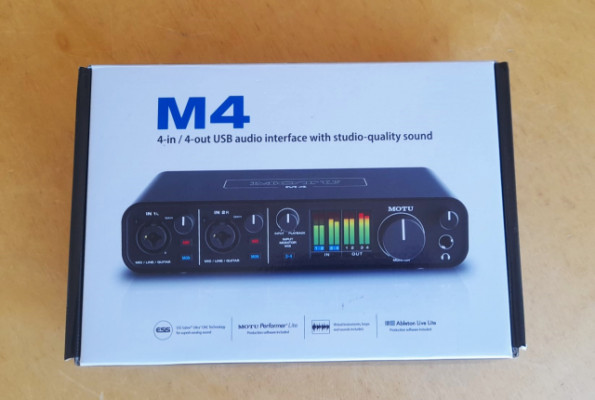 Interface Motu M4