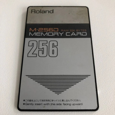 Tarjeta de memoria Roland M-256D