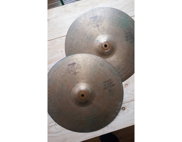 Charles 15 Paiste serie 404s, Brown Label (80s)