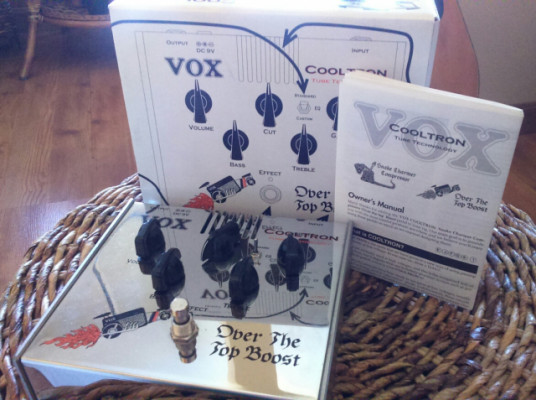 Pedal Vox Over the top boost