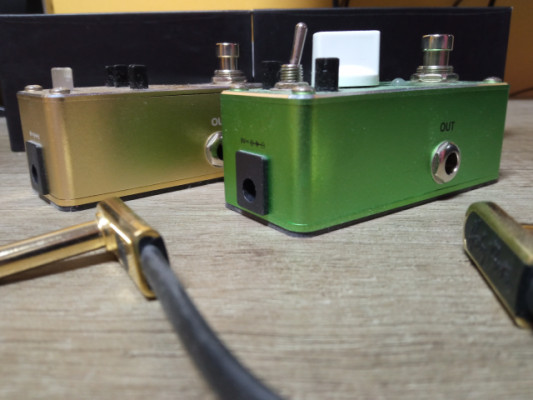 Pedal MiniStomp Green Tint (Tube Screamer) + Ecualizador + Cable + Envío