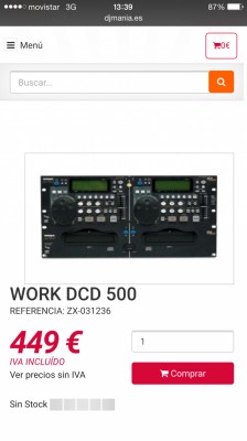 Work dcd 500