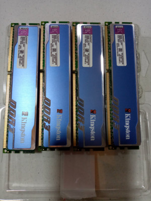 4 Memorias Kingston DDR3 a 1333 MHZ 16 gigas