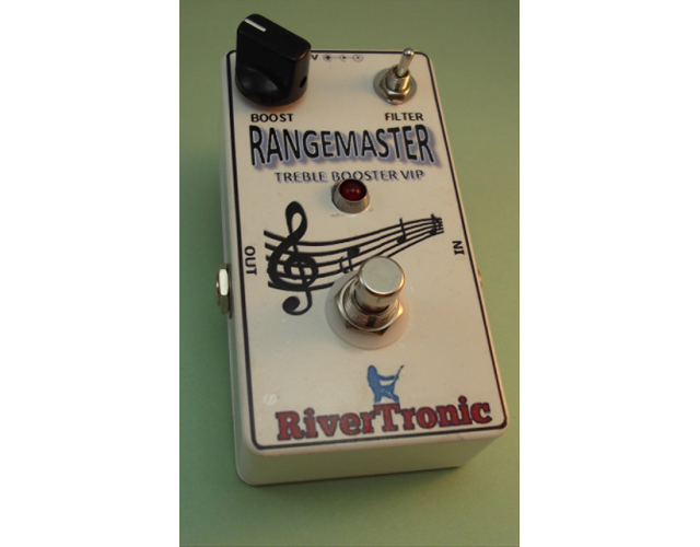 Pedal guitarra eléctrica Rangemaster Treble Booster Vip Clone