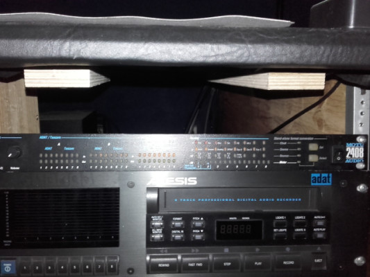 MOTU 2408 audio rack
