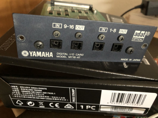 Vendo tarjeta adat Yamaha my16