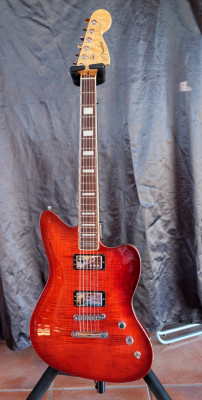 REBAJA vendo Fender Jazzmaster Select Carved Maple Top HH 2013 Cayenne Burst