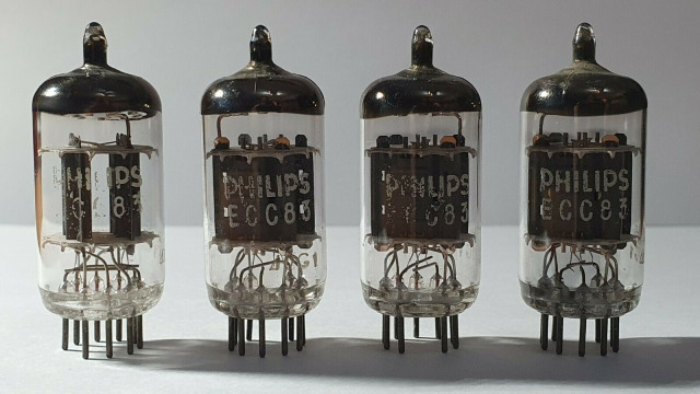 Válvula NOS Philips Miniwatt ECC83 / 12AX7 / 7025 tubos previo hifi phono