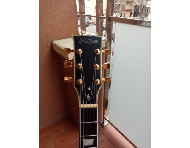 Guitarra Harley Benton DC DLX Gotoh tipo SG